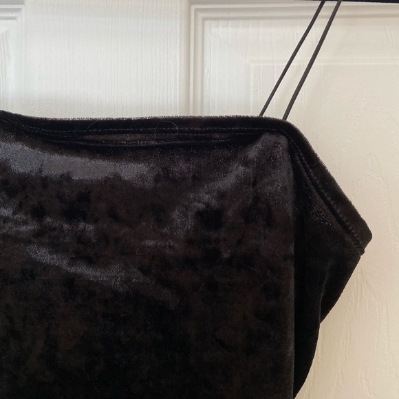 NWOT Garage Velvet Bodysuit - Picture 3 of 5